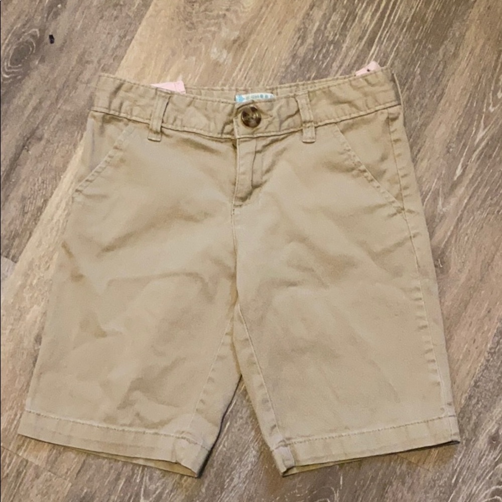 Girls size 7 old navy khaki shorts